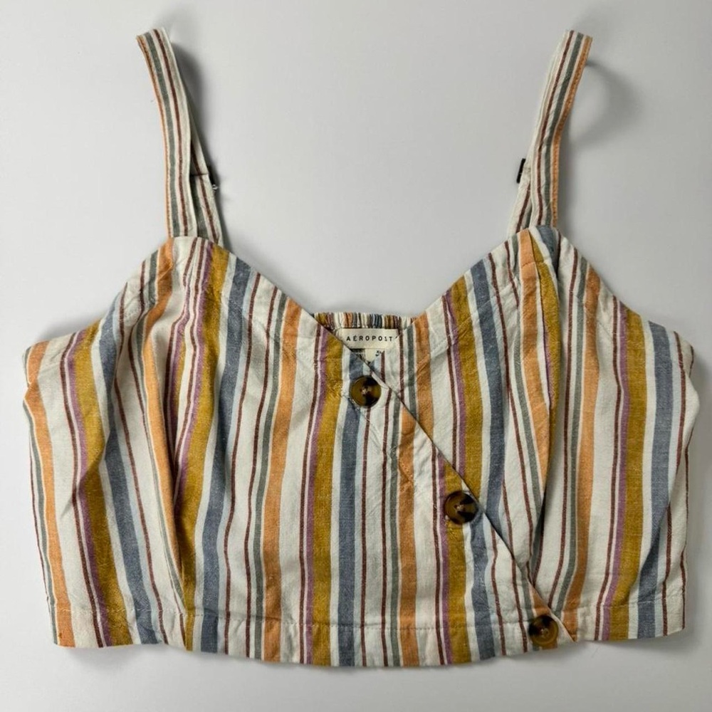 Aeropostale Multicolor Striped Shirt